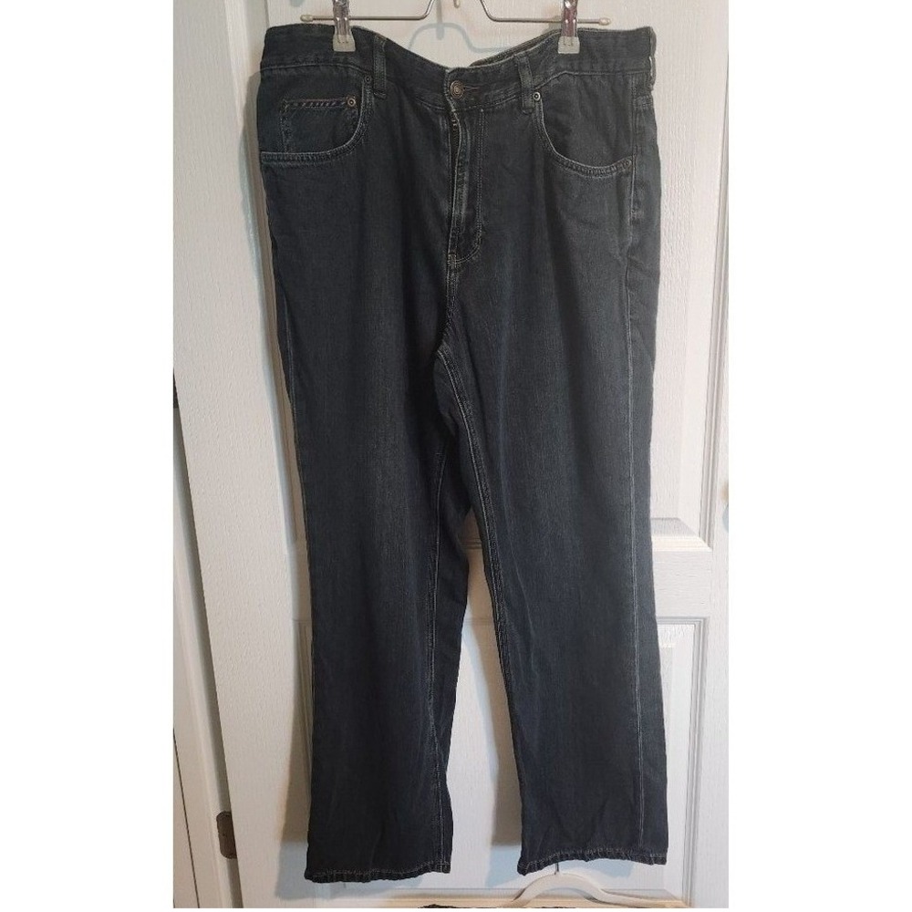Tommy Bahama Denim Classic Fit Cotton Lyocell Distressed Jeans 36x30 Grunge Mens